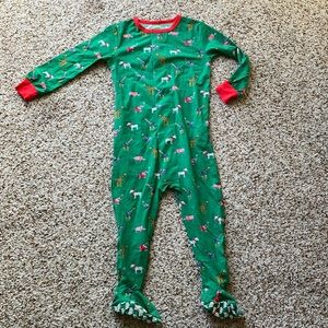 Holiday Magnetic Me Footie Onesie